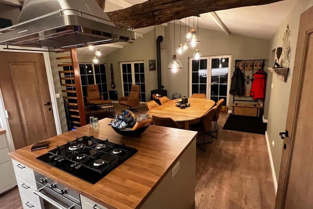 Unieke Chalet Aan Het Water Lille Kültér fotó